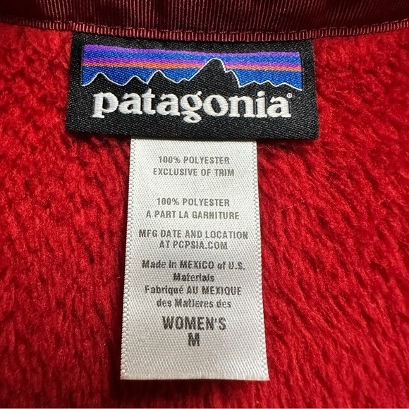 Patagonia Women’s Re Tool Snap T Pullover in Classic Red. Size M - Picture 7 of 8